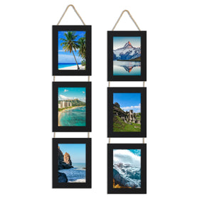 ccdcc 5x7 collage frame set 2 with multiple openings for memories.