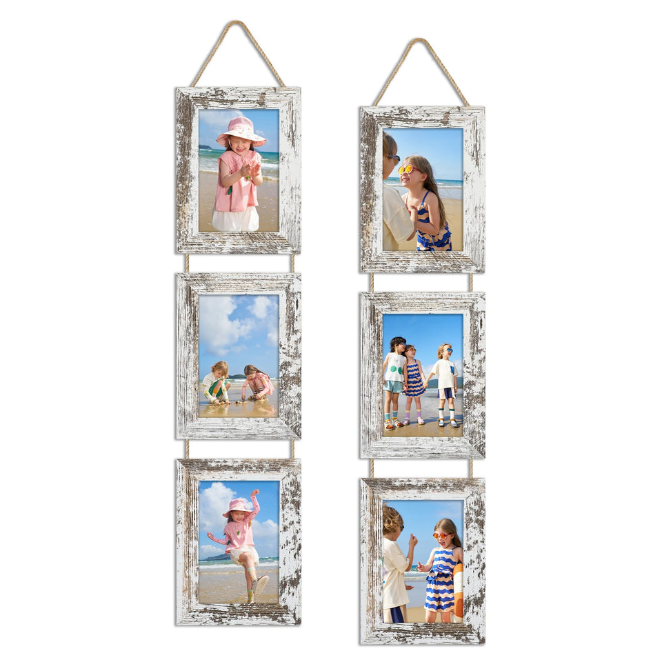ccdcc collage frames three-opening vertical display for 4x6 photos