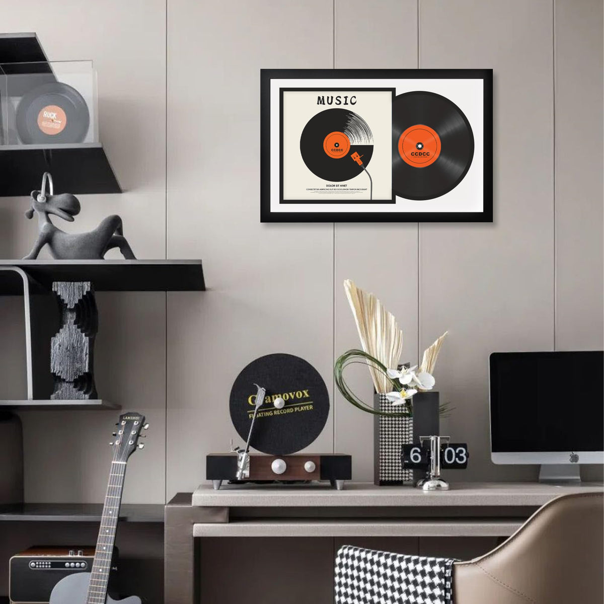 ccdcc gift-ready vinyl frame packaging makes a thoughtful present for collectors