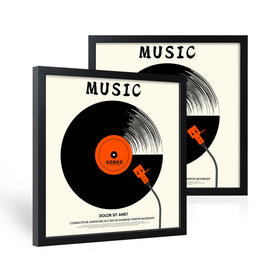 ccdcc vinyl frame outer 13-2x13-2 inches, ideal for a striking wall display.