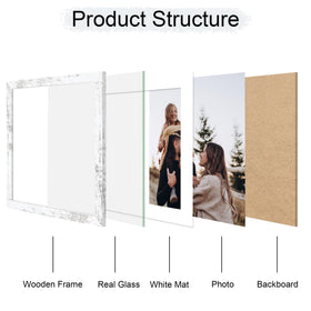 ccdcc wooden frame with real glass cover protects artwork and enhances clarity