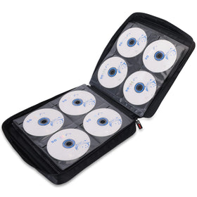 CCidea CD/DVD Case Holder with 200-slot capacity for large disc collections.