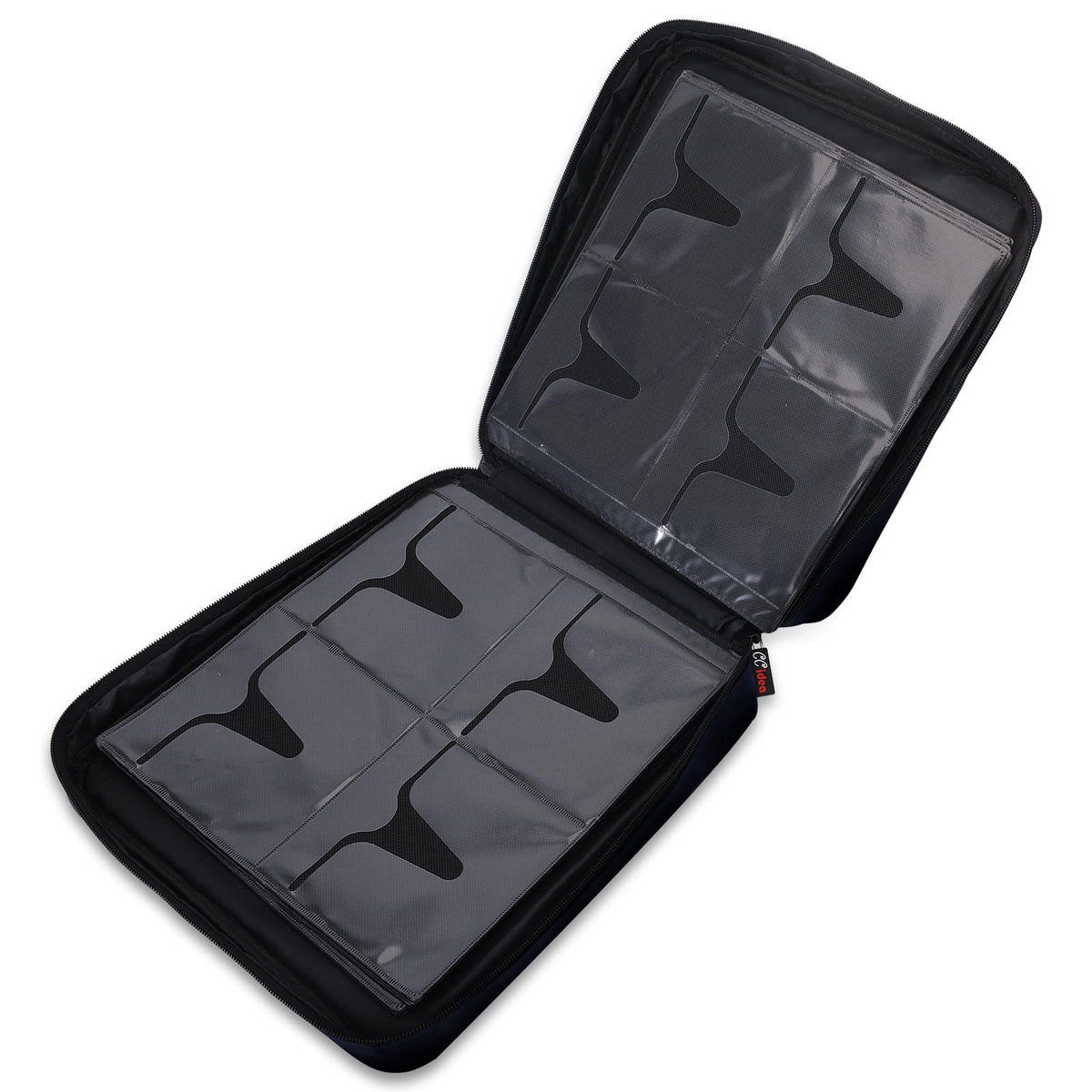 CCidea Case Holder with secure zippers and anti-slip handle for secure transport.