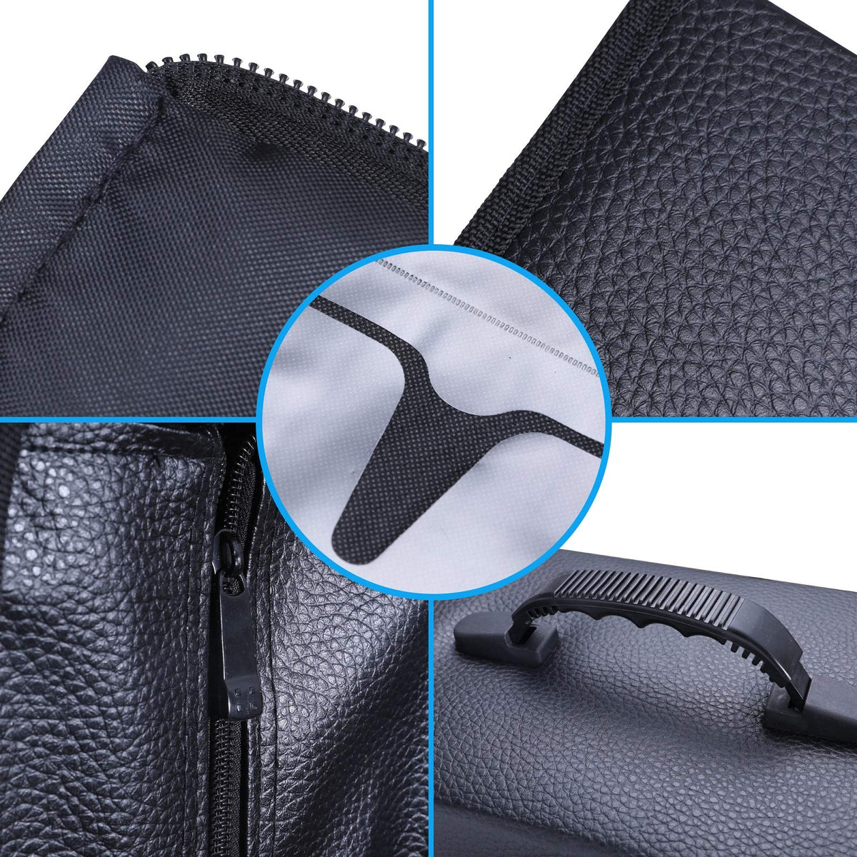 CCidea durable binder with sponge padding protecting discs.