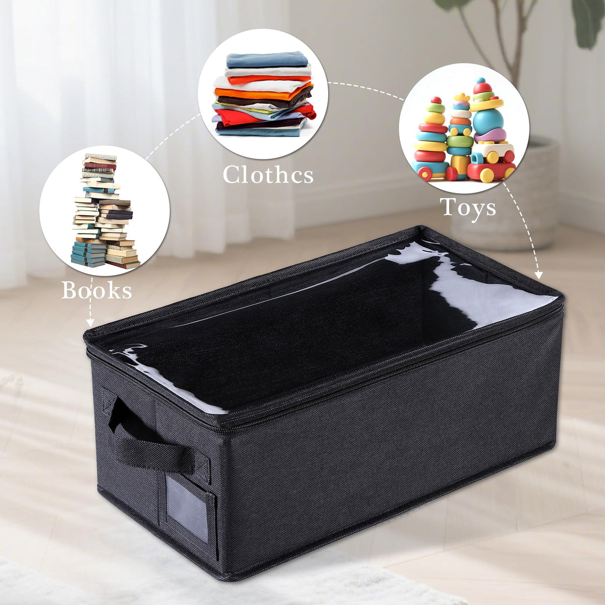CCidea versatile organizer suitable for shelves, desks, and closets
