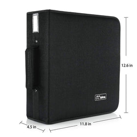 Portable CCidea disc binder with handle for easy travel