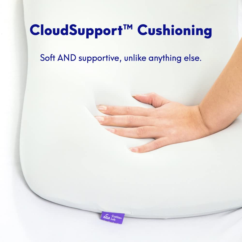C CUSHION LAB cooling cover supports cooler, deeper sleep.