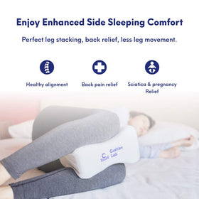 C CUSHION LAB hip and spine alignment supports healthier posture during night rest.