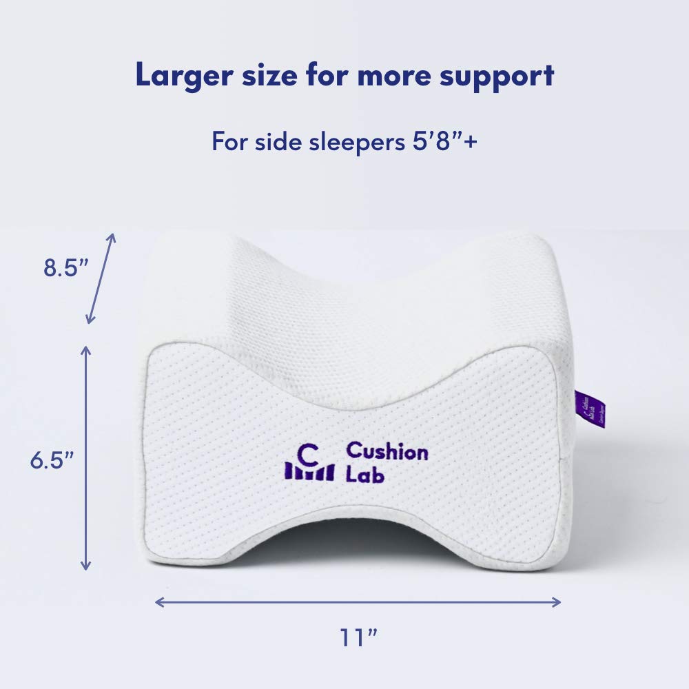 C CUSHION LAB pregnancy-friendly leg support for comfortable nights.