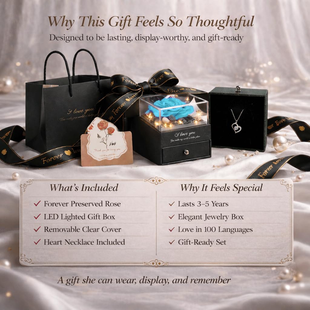 cdco Heart necklace inside reveals I love you in 100 languages for a meaningful surprise.