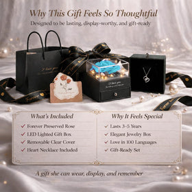 cdco Heart necklace inside reveals I love you in 100 languages for a meaningful surprise.