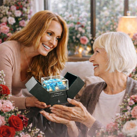 cdco Gift box magnetic luxury unboxing ready-to-gift presentation for Mother's Day.