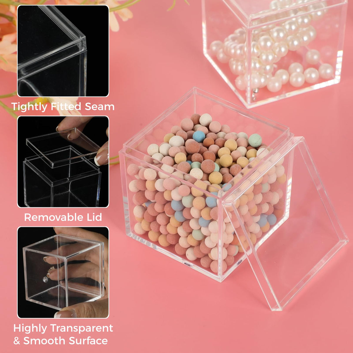 CDOKY compact boxes fit into drawers for tidy spaces.