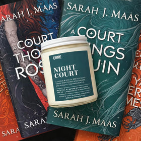 CE Craft Night Court Candle features ethereal florals for elegant bookish decor.