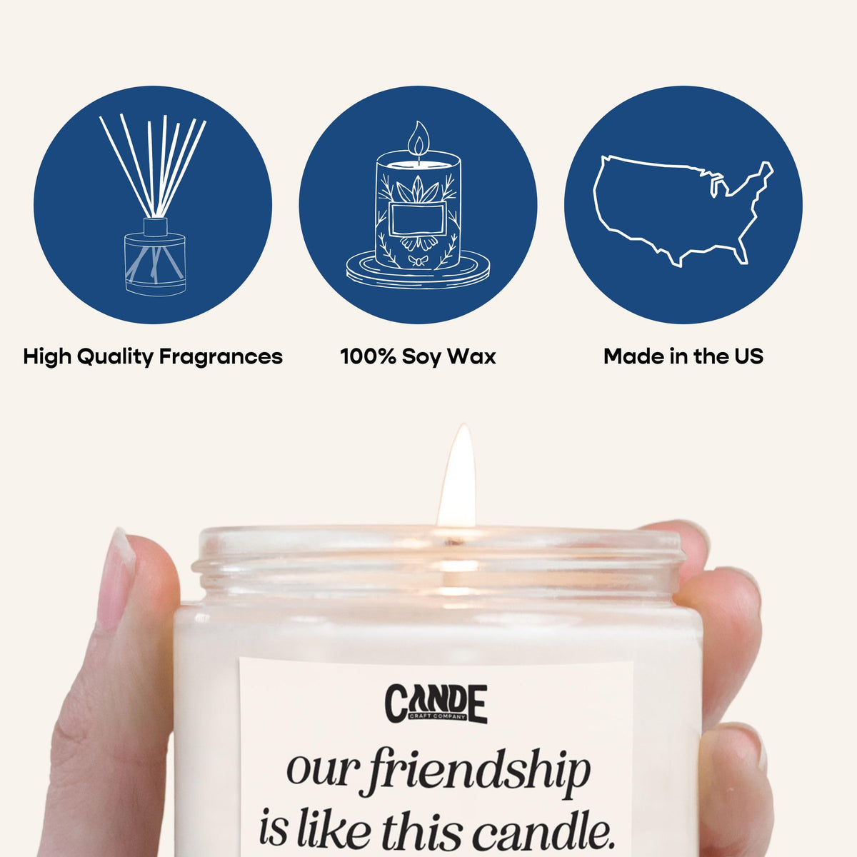 CE Craft Night Court Candle enhances a reading nook with a calm, fantasy-inspired glow.