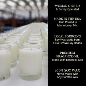 CEDAR CRATE MARKET Cotton wick ensures clean, even burn.