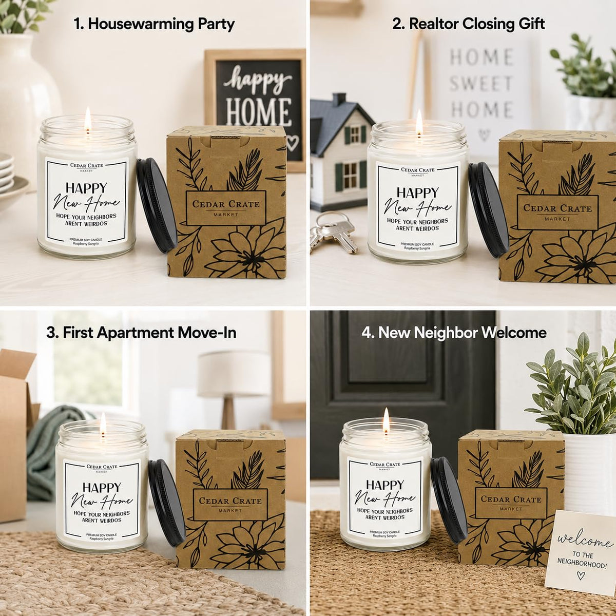 CEDAR CRATE MARKET gift-ready packaging for instant gifting