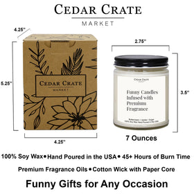 CEDAR CRATE MARKET Reusable glass jar supports eco-friendly decor.