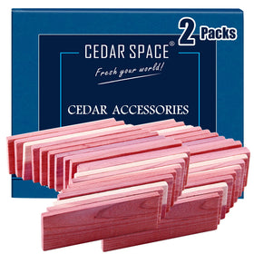 Cedar Space cedar blocks in a drawer offering organized storage and fresh scent