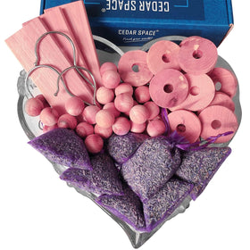 Cedar Space cedar blocks in a drawer delivering gentle clothing freshness