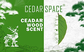 Cedar Space guide with tips to refresh fragrance and maintain scent