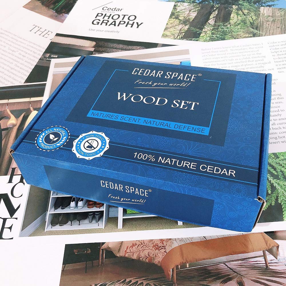 Cedar Space packaging and bundle image showing contents