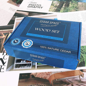 Cedar Space packaging and bundle image showing contents