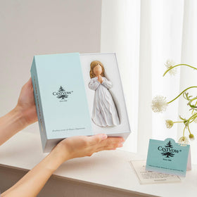 CedVow hand-painted angel artwork with lifelike details.