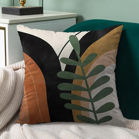 Ceexolliss mid-century modern pillow cover features geometry for stylish bed or chair accents