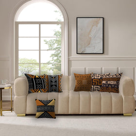 Ceexolliss double-sided printing pillow cover shows pattern from any angle