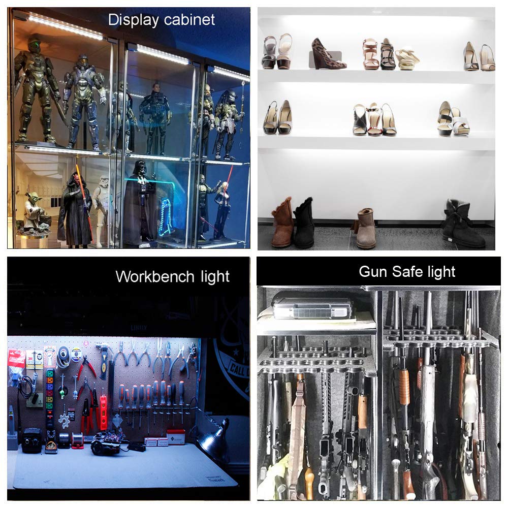 Cefrank 6000K cool white light ensures clear, true-color presentation.