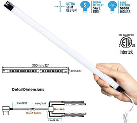 Slim-profile Cefrank lights hide behind shelves for discreet ambiance.
