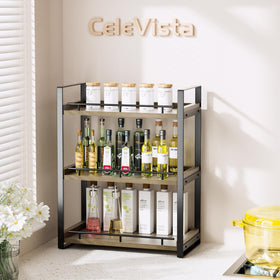 CeleVista easy-assembly bathroom shelf simplifies setup.
