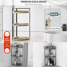 CeleVista kitchen decor shelf for spices and lotions on a compact countertop.