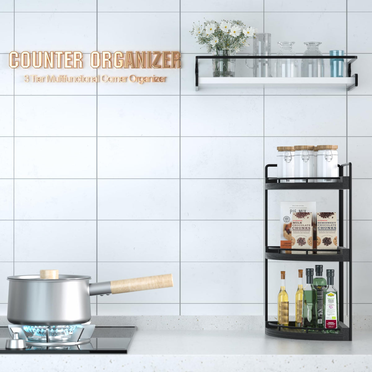 CeleVista waterproof wood construction resists moisture for long-lasting use.