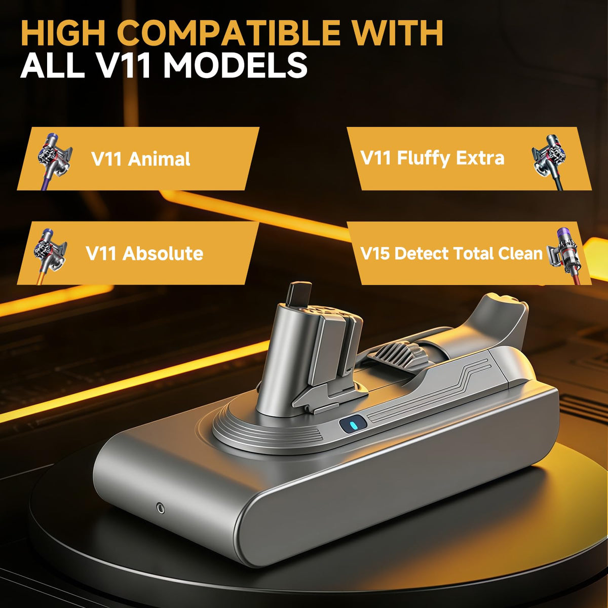 CELLPOW easy installation design allows tool-free battery replacement.