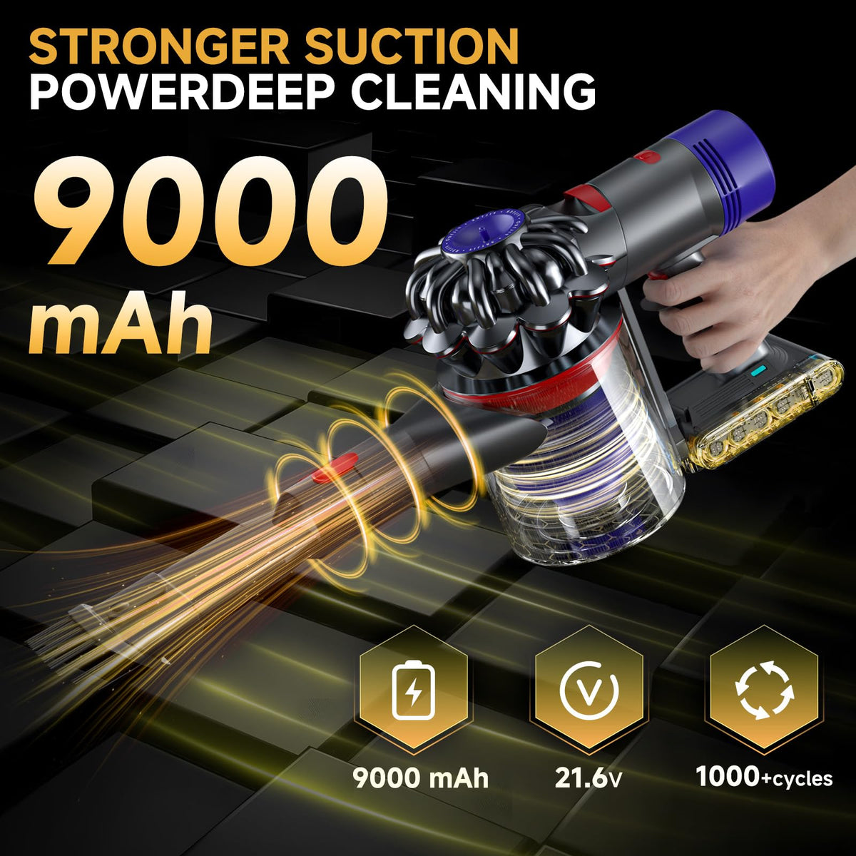 CELLPOW V8 battery assembly kit for easy installation