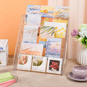 CELSOL crystal-clear acrylic with polished edges enhances display aesthetics.