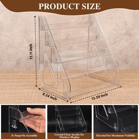 CELSOL PSA slab display on 5-tier for full visibility of slabs.