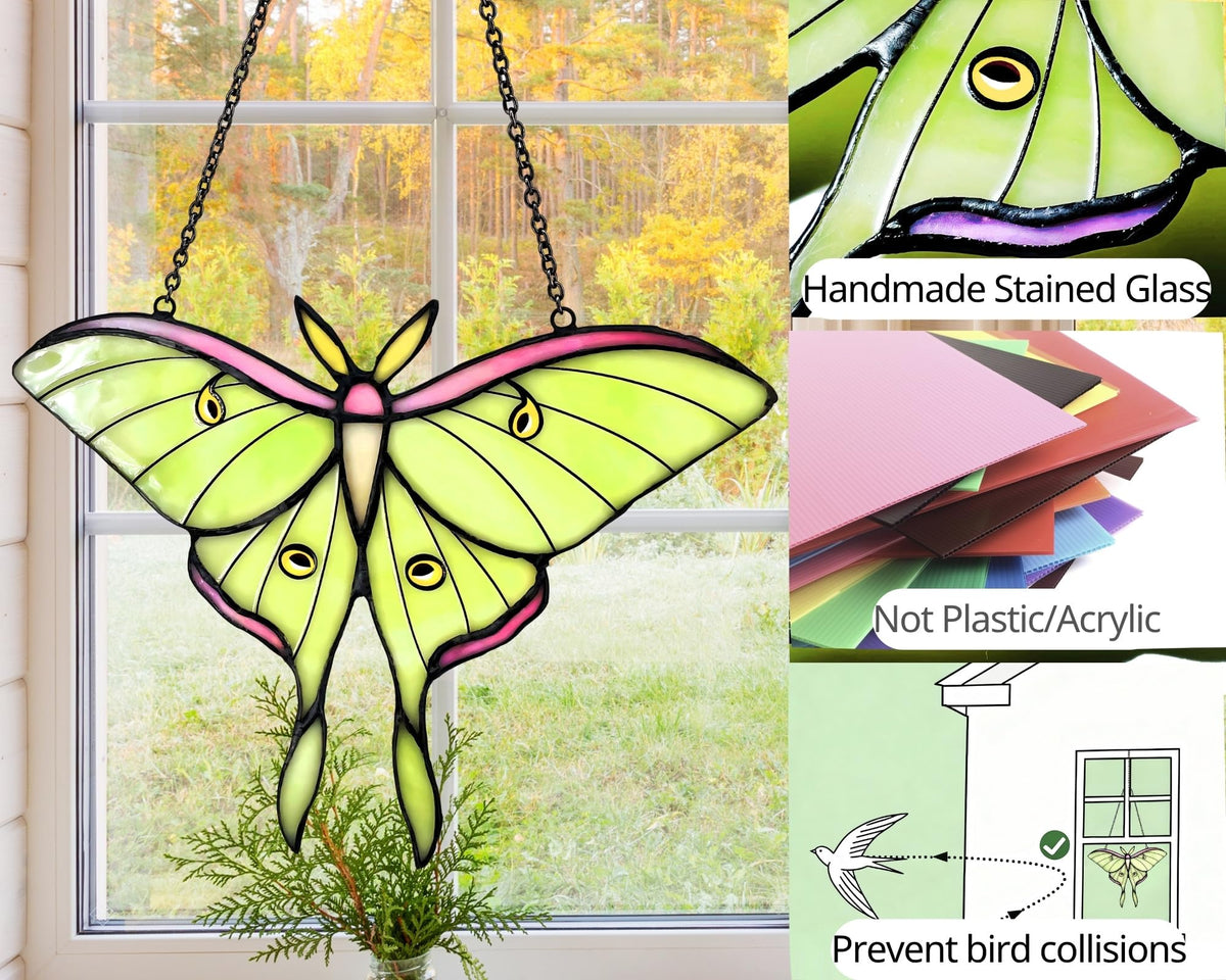 Cemovia handmade stained glass window art brings artisanal color to decor