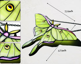 Cemovia moon moth garden window display brightens patios and balconies