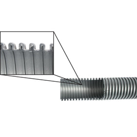 Cen-Tec extension hose connected to vacuum extends cleaning reach.