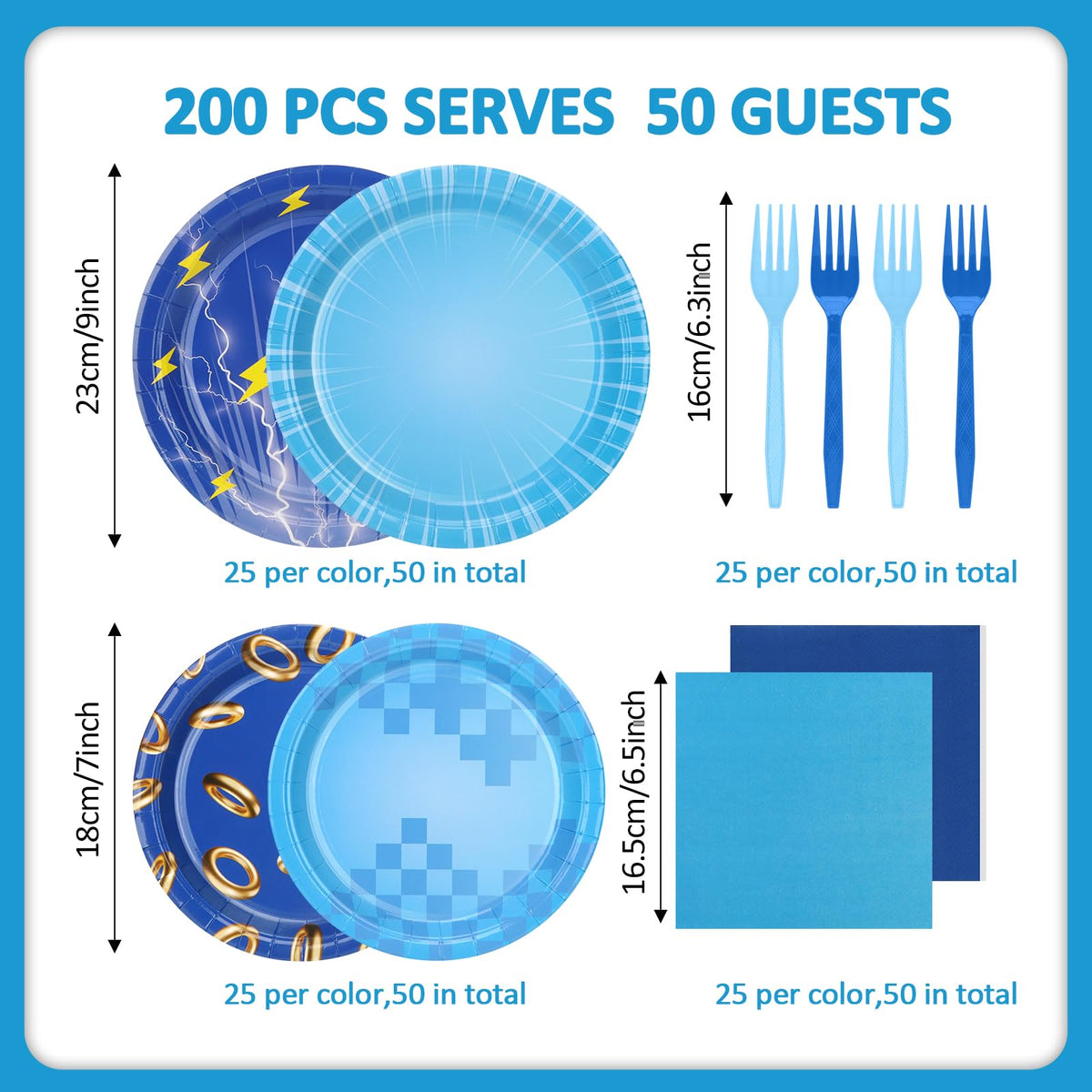 CENLBJ 50-piece plastic forks for easy serving at gatherings.