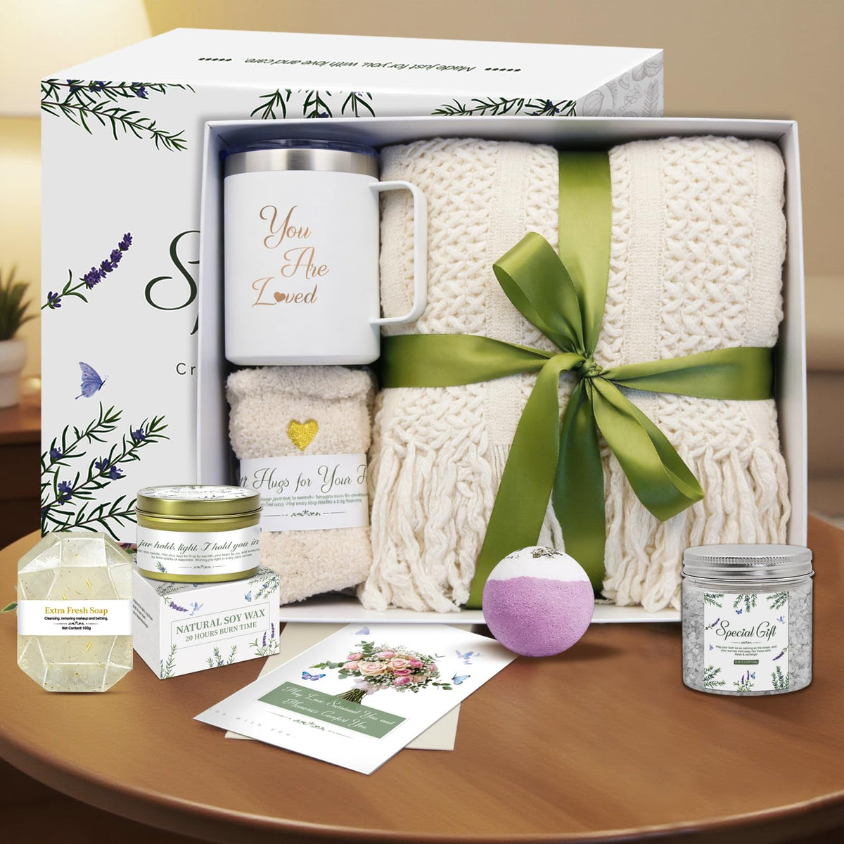 CenliBaw sage gift box, elegant packaging ready to gift.