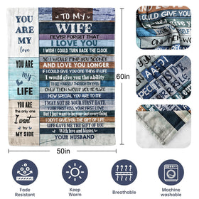 CENSIHER anniversary gift blanket conveys love and thoughtfulness.