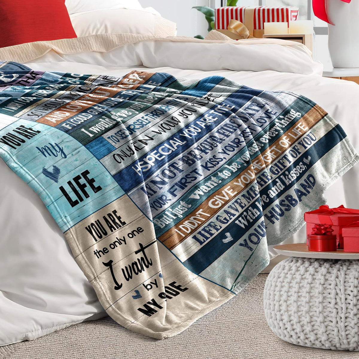 CENSIHER cozy bed throw provides breathable warmth for all seasons.