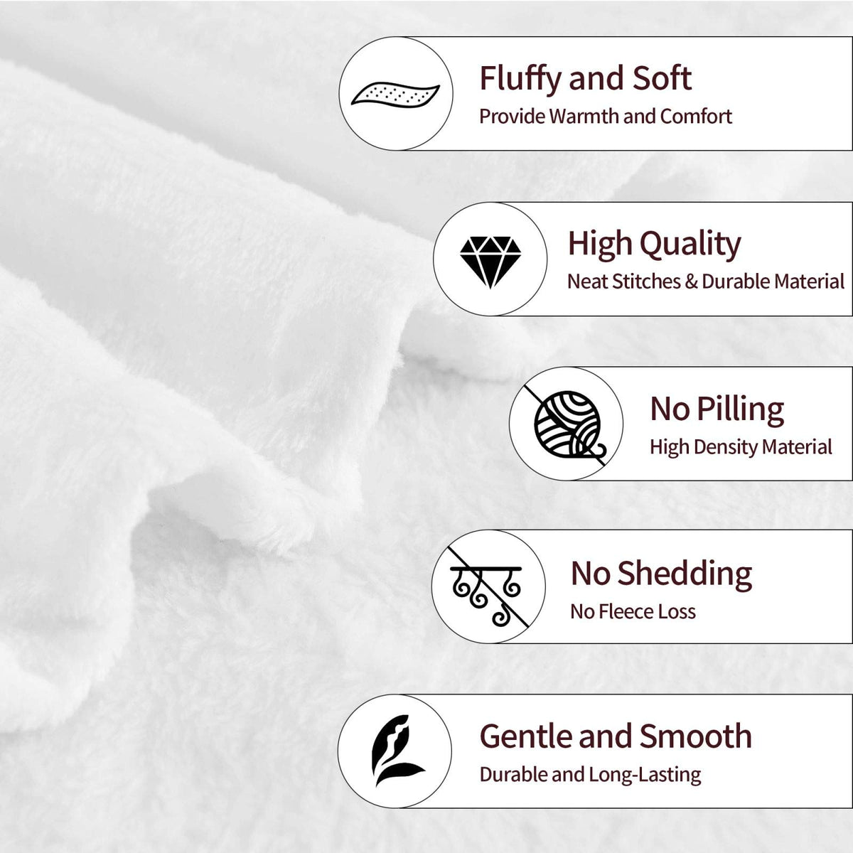 CENSIHER Gift Blanket is machine washable for easy care and durability.