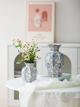 Ceradamay mantelpiece decoration pairs with greenery and dried stems