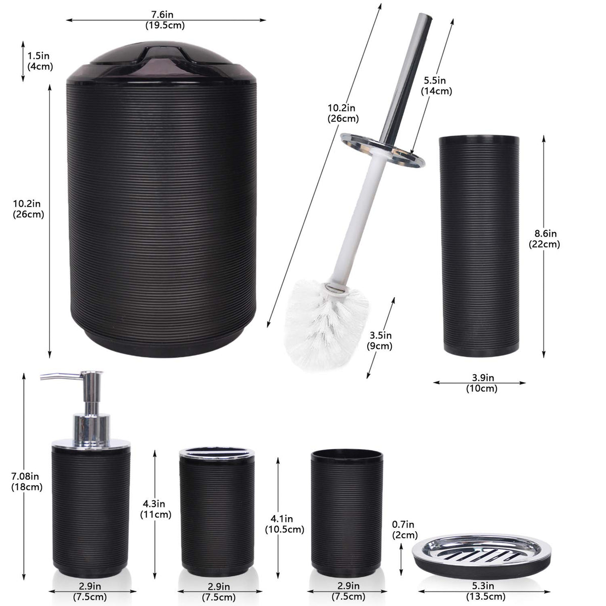 CERBIOR toothbrush holder keeps multiple brushes organized and accessible.