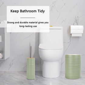 CERBIOR trash can keeps bathroom waste neatly contained